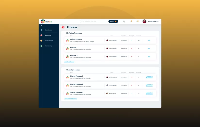 Investment Management Software screenshot 1